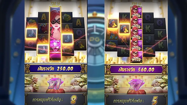 Heist Stakes พร้อมรับเงินง่าย ๆ กับ pg slot