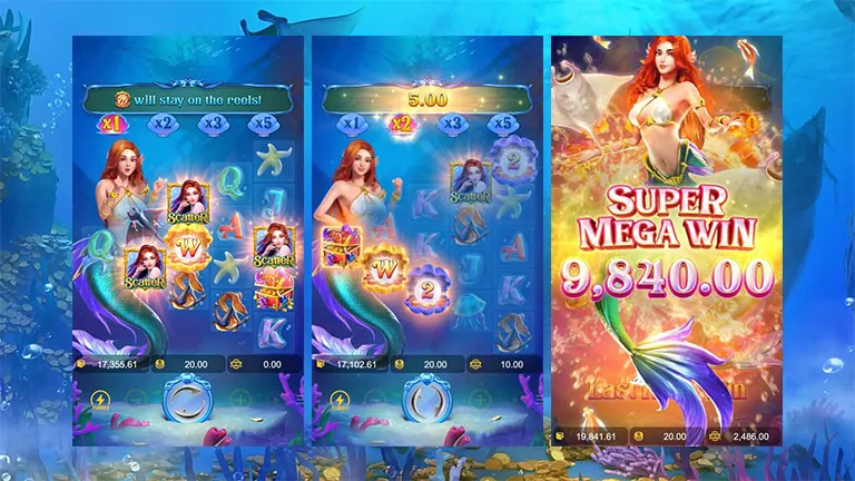 ak168bet สล็อต รีวิวเกมส์ Mermaid Riches ค่าย PG Slot 8